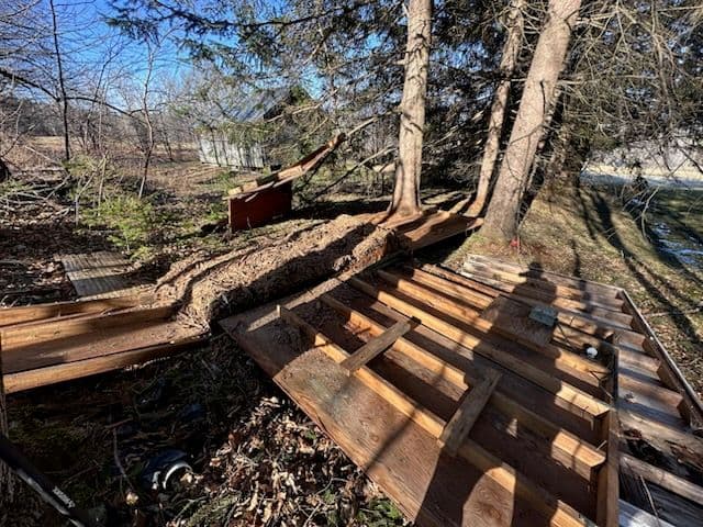Gallery photos for Shed Removal and Brush Clearing: Image #1
